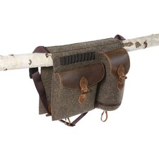 Fritzmann Ansitztasche Wollfilz mit Leder