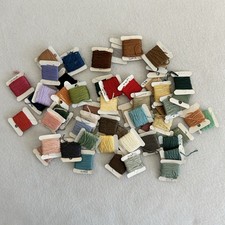 Lot of 54 Carded Skeins Embroidery Floss Thread Cross Stitch Crafts Sewing