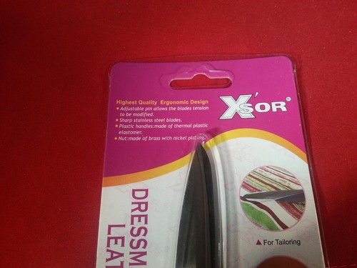 9" Stainless Steel Scissors Fabric Tailor Shears Xsor Dressmaker Sharp Blades - 第 3/3 張圖片