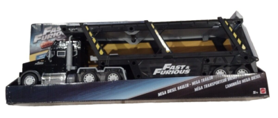 Rare Mattel Fast & Furious Mega Diesel Hauler Black Hot