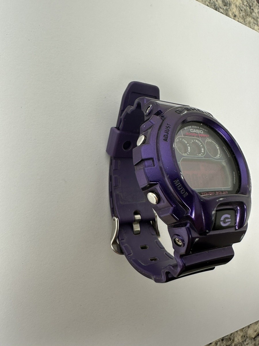 Casio G-Shock DW6900CC-6 (1289) Purple Men's Watch Circa Casio G-Shock DW6900CC-6 (1289) Purple Men's Watch Circa