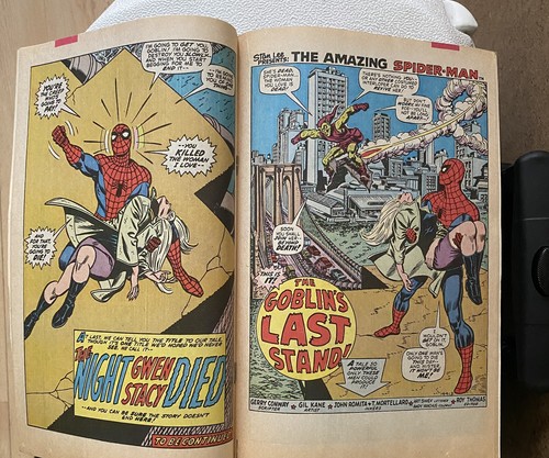 Marvel Tales Ft The Sensational Spider-Man #192 Marvel Comics Gwen Stacey Died - Bild 3 von 3