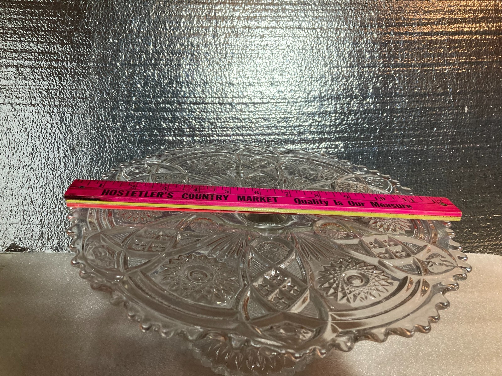 Imperial Glass Fashion 13" Diameter Cake Stand Pedestal Cake Stand eBay