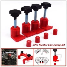 5X Master Camclamp KitDual Engine Timing Locking Tool Sprocket Gear Locking Kit
