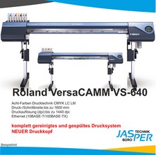 Roland VersaCAMM VS-640 drucken schneiden Plotter  geprüft VS 640