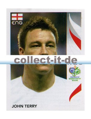 Panini WM Einzelsticker 2006 - 102 - John Terry [England]