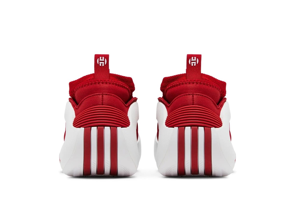 Size 14 - adidas Men's Harden Vol. 8 White Team Power Red for sale