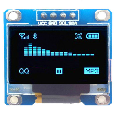 0.96'' OLED LCD Display Module IIC I2C Interface 128x64 3-5V For Arduino JTT t_z8