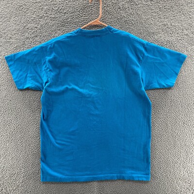 T-shirt Homme Vintage BVD Années 90 – Taille XL, Bleu, Poche, Made In USA, Encore Dans Son Emballage D'origine