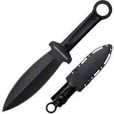Cold Steel Knife Shanghai Shadow Black Polypropylene Handle, 13.25 inch CS80PSSK