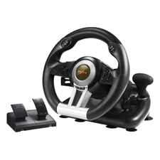 PS4 PS3 Switch Xbox PC Steering Wheel Racing Gaming Simulator Pedal Set Driving