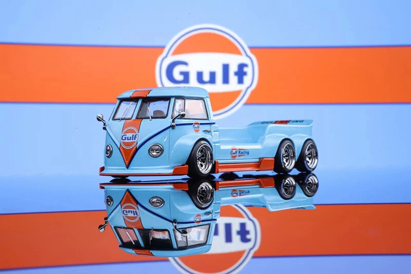 1:64 Liberty Alloy Die-Cast T1 Tow Truck Model with Gulf Coating