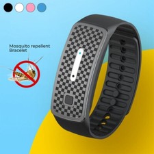 Ultrasonic Body Shape Wristband Magnetic Lymph Detox Bracelet Drainage BLACK 1PC