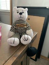 Alcatraz Prison Penitentiary The Rock 8  Plush Teddy Bear "Reject Too Cute"