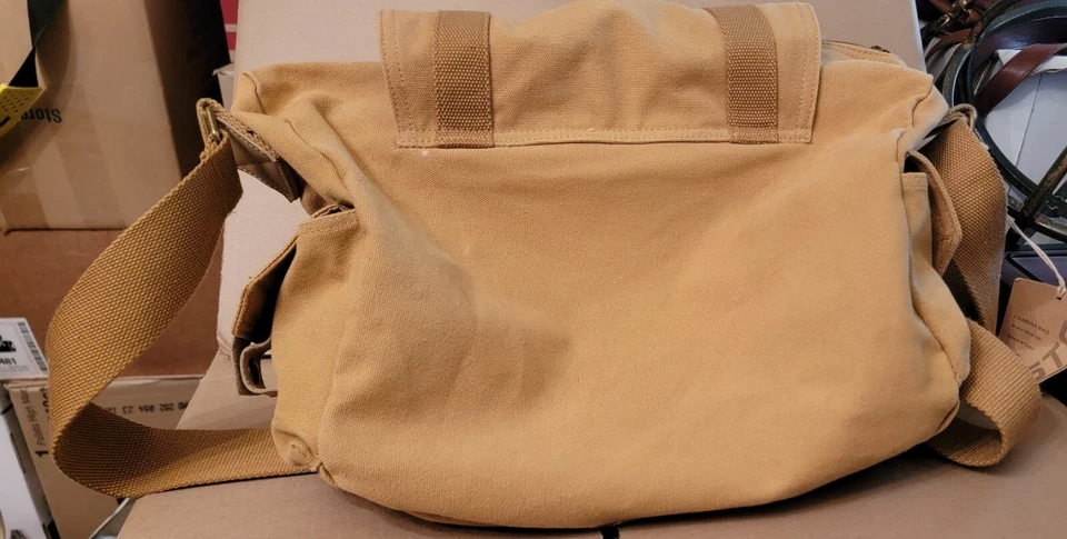 BESTEK Messenger Bag Khaki Canvas Camera Bag  - Image 3 of 3