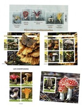 Sellos Setas year 2020 mushrooms stamps "…