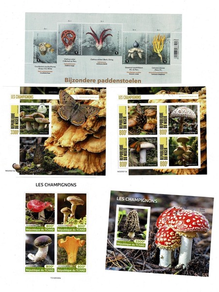 Sellos Setas year 2020 mushrooms stamps " see images " MNH Ref.13