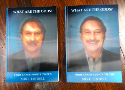 What Are the Odds? From Crack Addict to CEO by Mike Lindell-Lot of 2 Books-NEW
