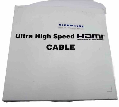 Highwings 8K 10K HDMI Cable 48Gbps 6.6FT/2M, Certified Ultra High Speed HDMI