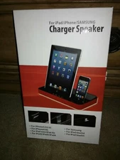 IPEGA CHARGER SPEAKER DUAL DOCK STATION Iphone 6 5s 5 4 4s Ipad Ipod GALAXY S 2