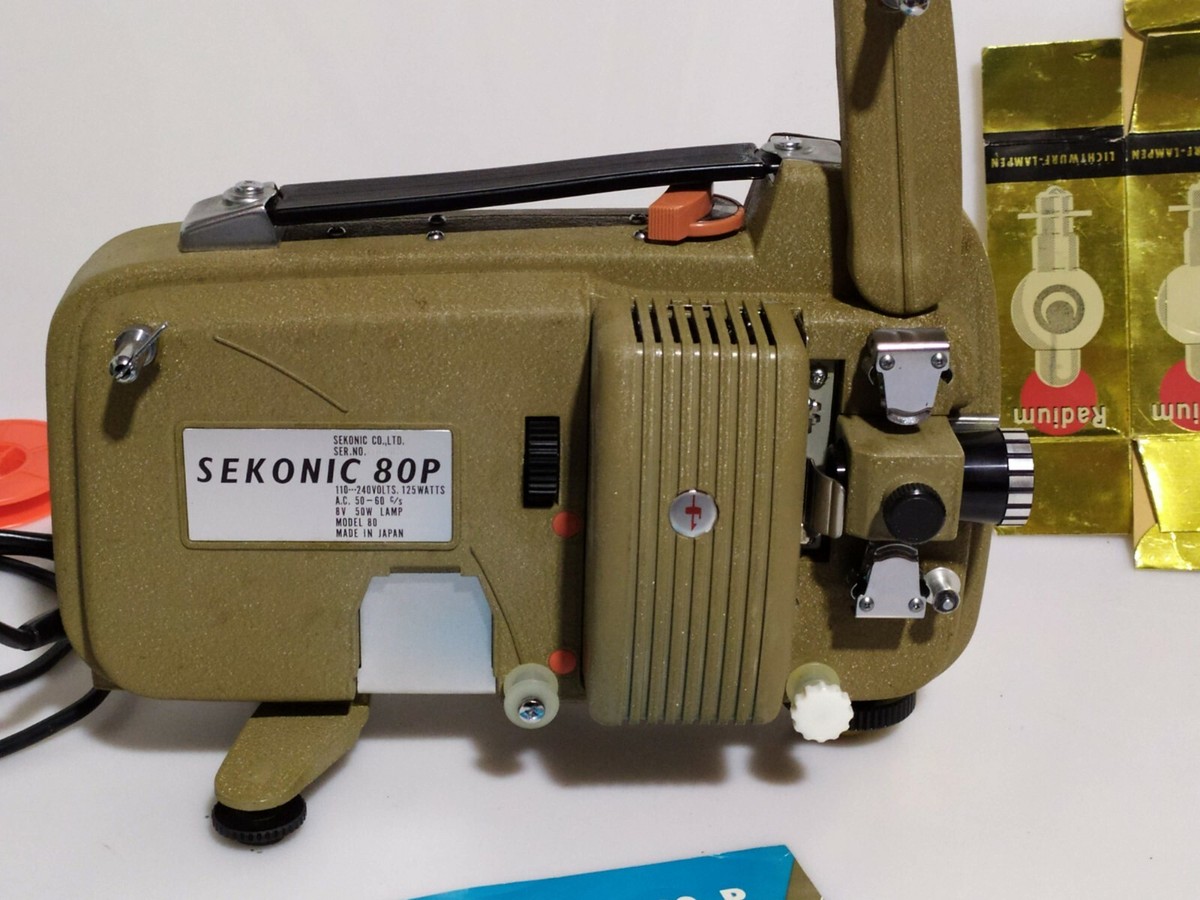 SEKONIC 8㍉低電圧映写機80P PROIETTORE 8MM SEKONIC 80-P Made SEKONIC 8㍉低電圧映写機80P PROIETTORE 8MM SEKONIC 80-P Made