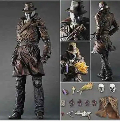 Square Enix Play Arts Kai - Watchmen - Rorschach - NIB