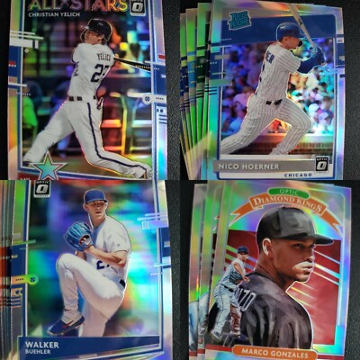2020 Donruss Optic Base Diamond Kings Rated Rookie All-Star Silver Prizm U Pick