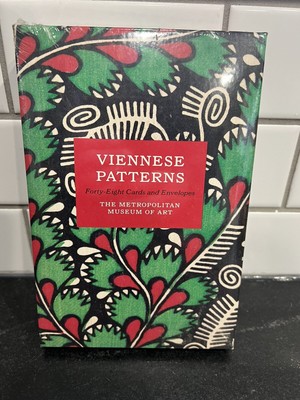 NIB Metropolitan Museum Of Art Notecards- Viennese Patterns 48 Cards ...