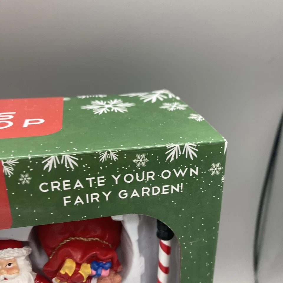 Kit de Jardín de Hadas Serie Taller de Santas Artesanía de Navidad Santa Nieve NUEVO Foto 4 de 4