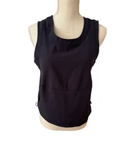 FLX Women's Cinchback Woven Tank Size XS Activewear Athleisure Sports