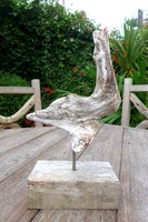 Drift Wood Sculpture On The Base Unique Natural Shape Bedroom Home Art Shop Drift Wood Sculpture On The Base Unique Natural Shape Bedroom Home Art Shop