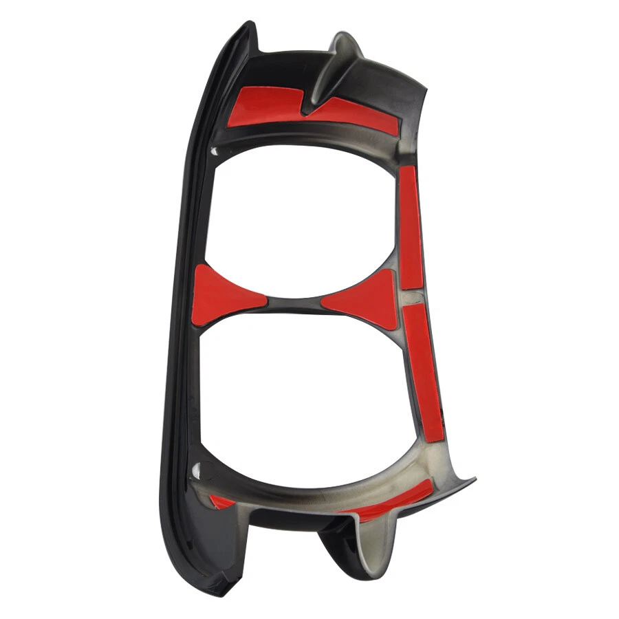 Carenado bisel cubierta embellecedor faros negro para Harley Road Glide 2015-2021 Foto 3 de 4