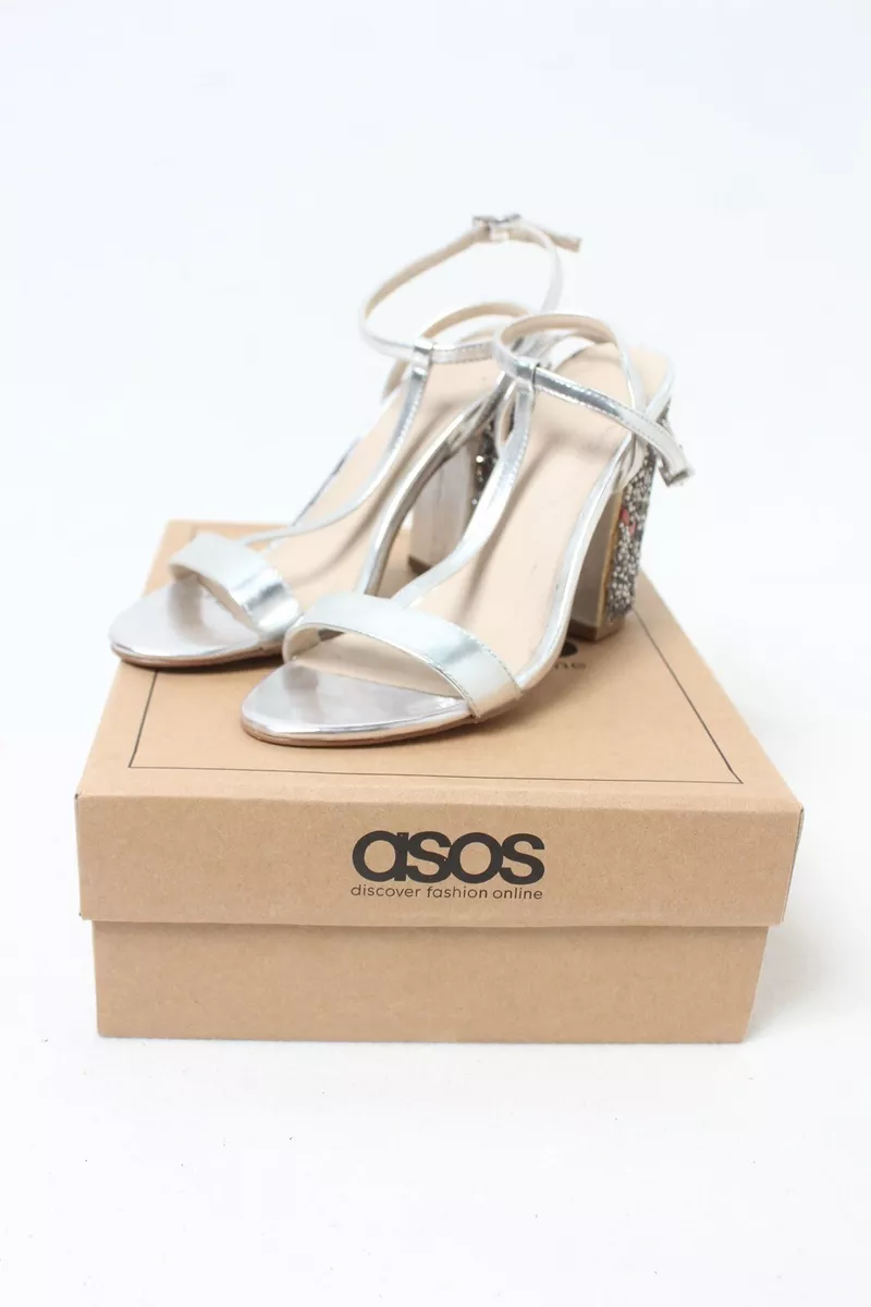 Asos store sparkly sandals