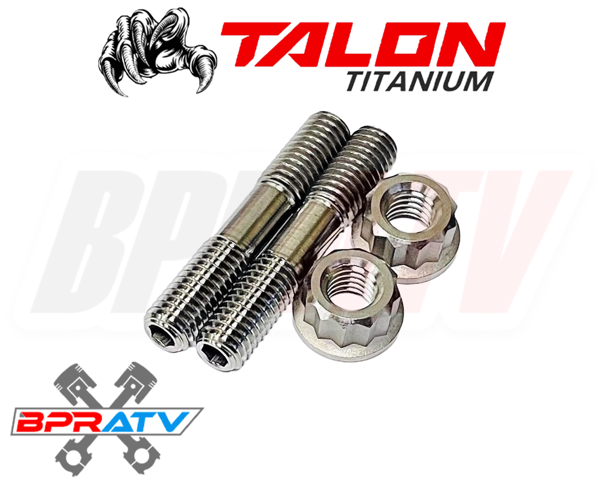 パーツ ystt 03-09 YZ450F YZ450F Ti Exhaust Studs Heavy Duty Titanium