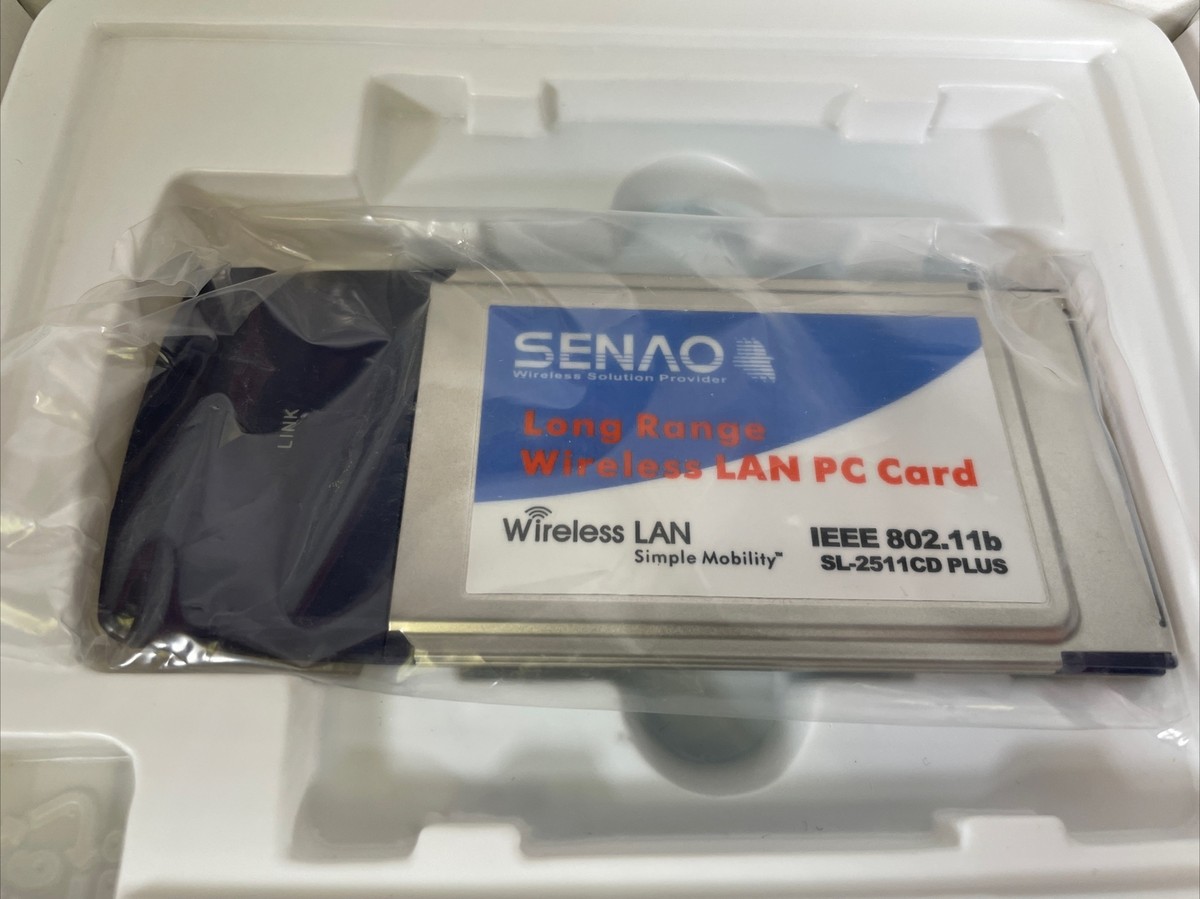 Carte Wireless Lan SENAO EDUP NI3-2511CD-PLUS WPA-PSK PCMCIA 54Mbps