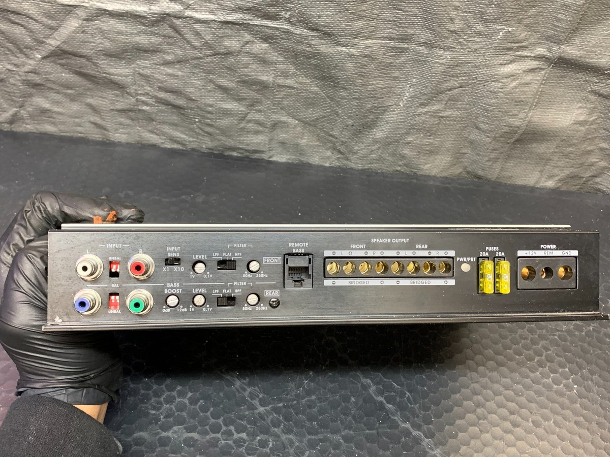 MEMPHIS CAR AUDIO 16-MC4.50 CLASS-AB 4 CHANNEL CAR AMPLIFIER AMP 