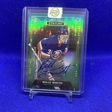 2020-21 Stature Auto Green 31/50 Billy Smith Jersey Number #63