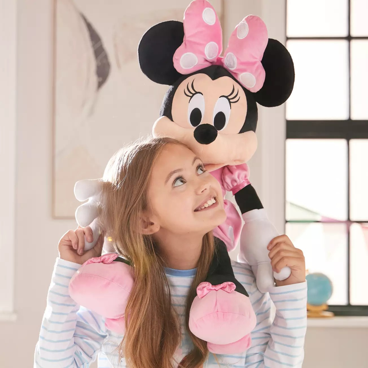 Superheldin Kostüm Damen Rubie's Minnie Maus Kostüm Größe L - Pink, 100%  Polyester, Für Kinder Kinder Verkleidung Minnie Maus Pink, image size:1200x1200