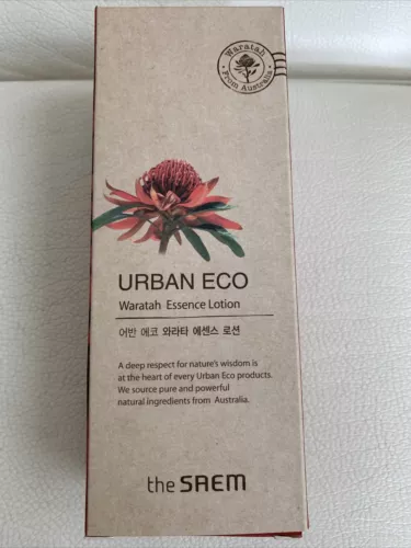 NEW The Saem Urban Eco Waratah Essence Lotion Anti Wrinkle Moisturizing 4.73oz M