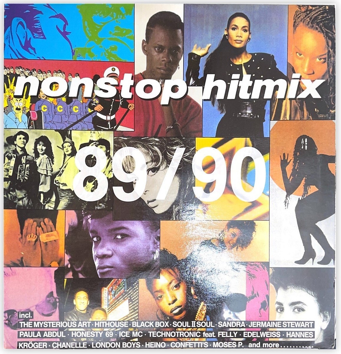 Various - Nonstop Hitmix 89/90 Vinyl LP ZYX Records ZYX 20156-1 | eBay