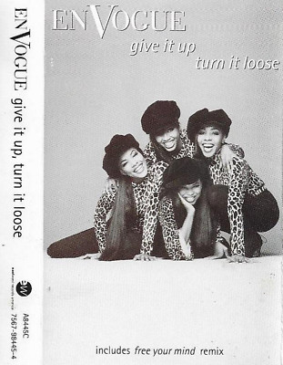 En Vogue  Give It Up Turn It Loose CASSETTE SINGLE Hip Hop RnB/Swing Rap remix