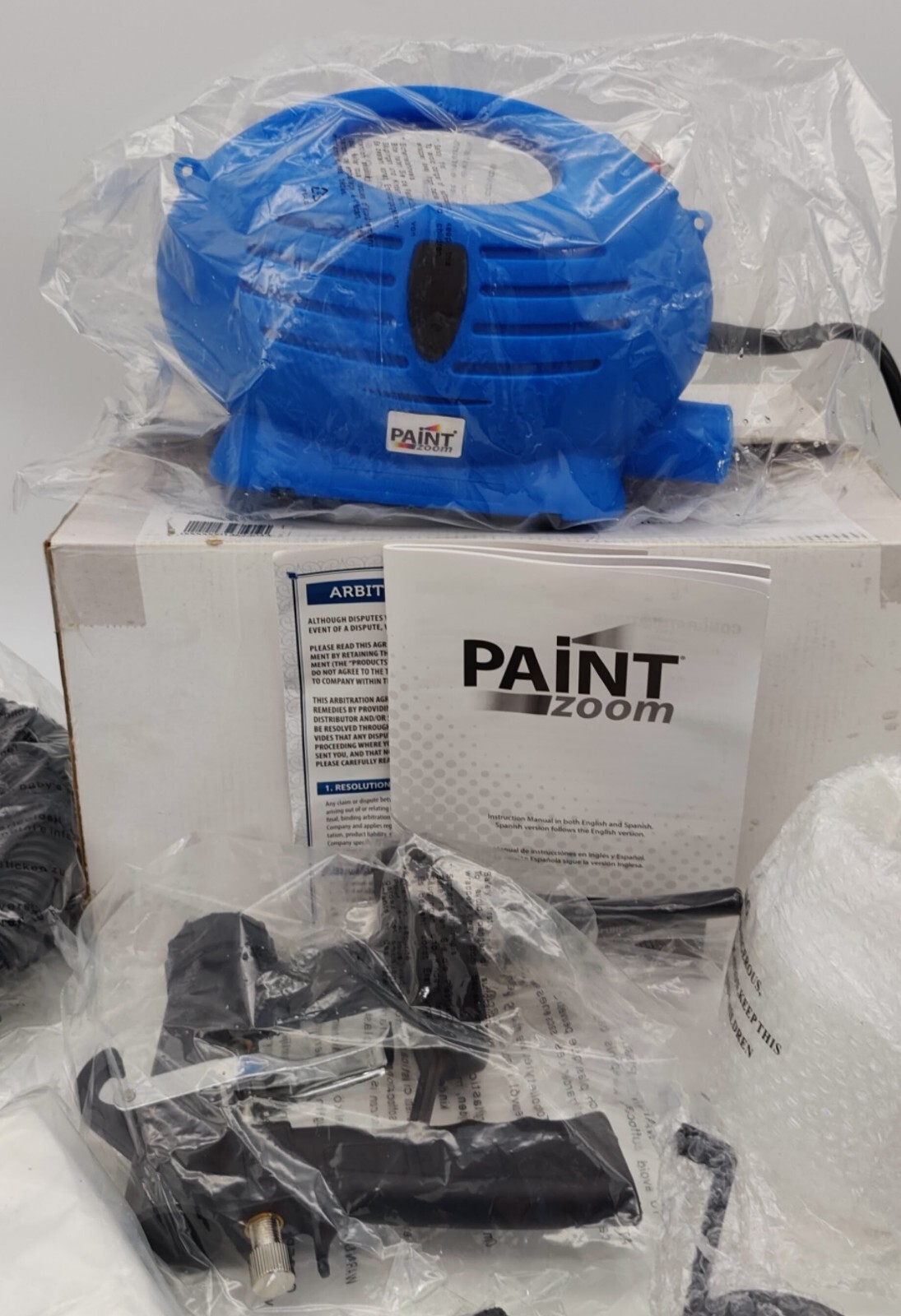 Brand New PAINT ZOOM BLUE ELECTRIC PAINT SPRAYER MODEL PZ110 eBay