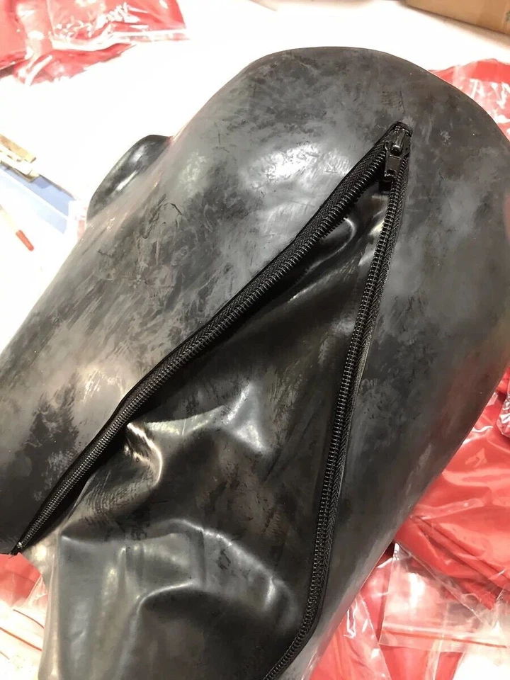 2.0mm latex mask men latex heavy thick 2.0mm fits 59-62cm - Image 2 of 4