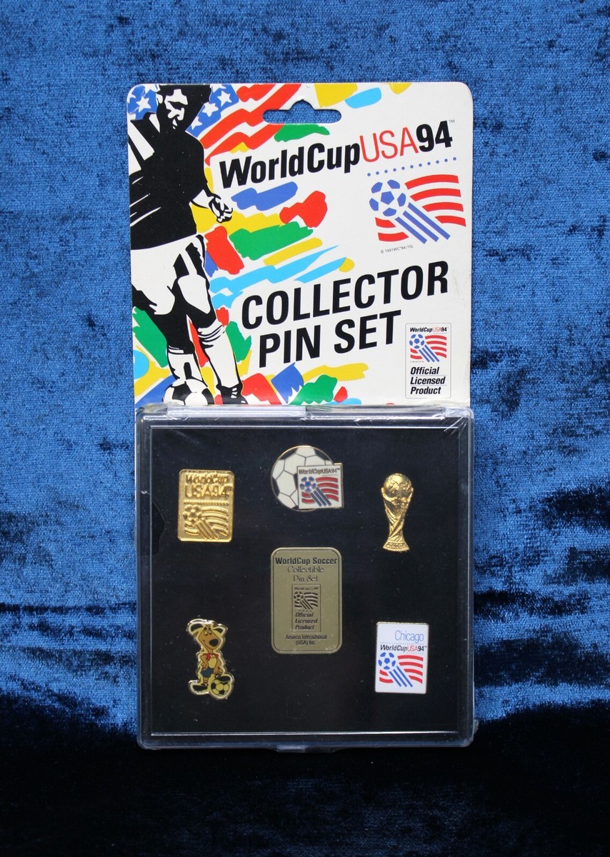 FIFA WORLDCUP USA94 ピンズセットワールドカップUSA USA 1994 FIFA World Cup Official 6-Piece Pin Set by Aminco