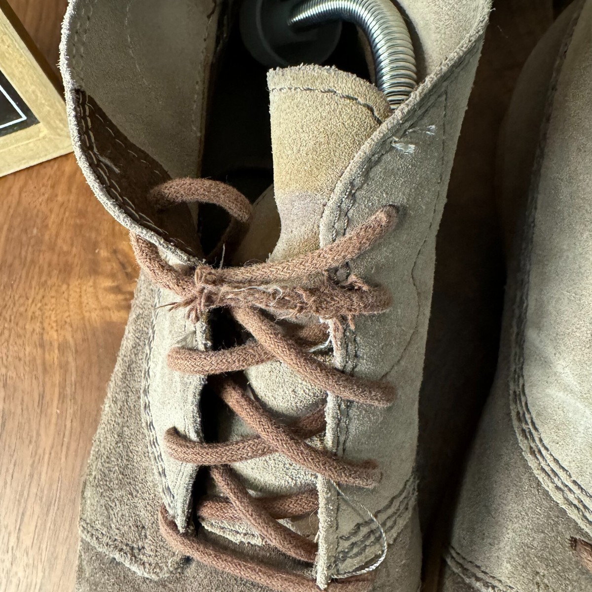 Mens Sorel Greely Gray Suede Lace‎ Up Comfort Chukka Ankle Boots Size 10 M GUC Mens Sorel Greely Gray Suede Lace Up Comfort Chukka Ankle  main image 3