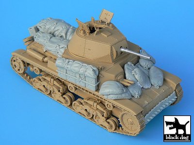 Black Dog 1/35 M13/40 Carro Armato Tank Stowage and Accessories (Tamiya) T35005
