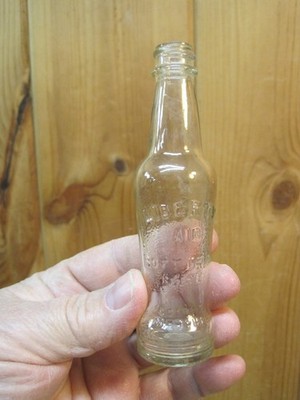 Vintage Liberty Aid Soft Drink Base Bottle B8505