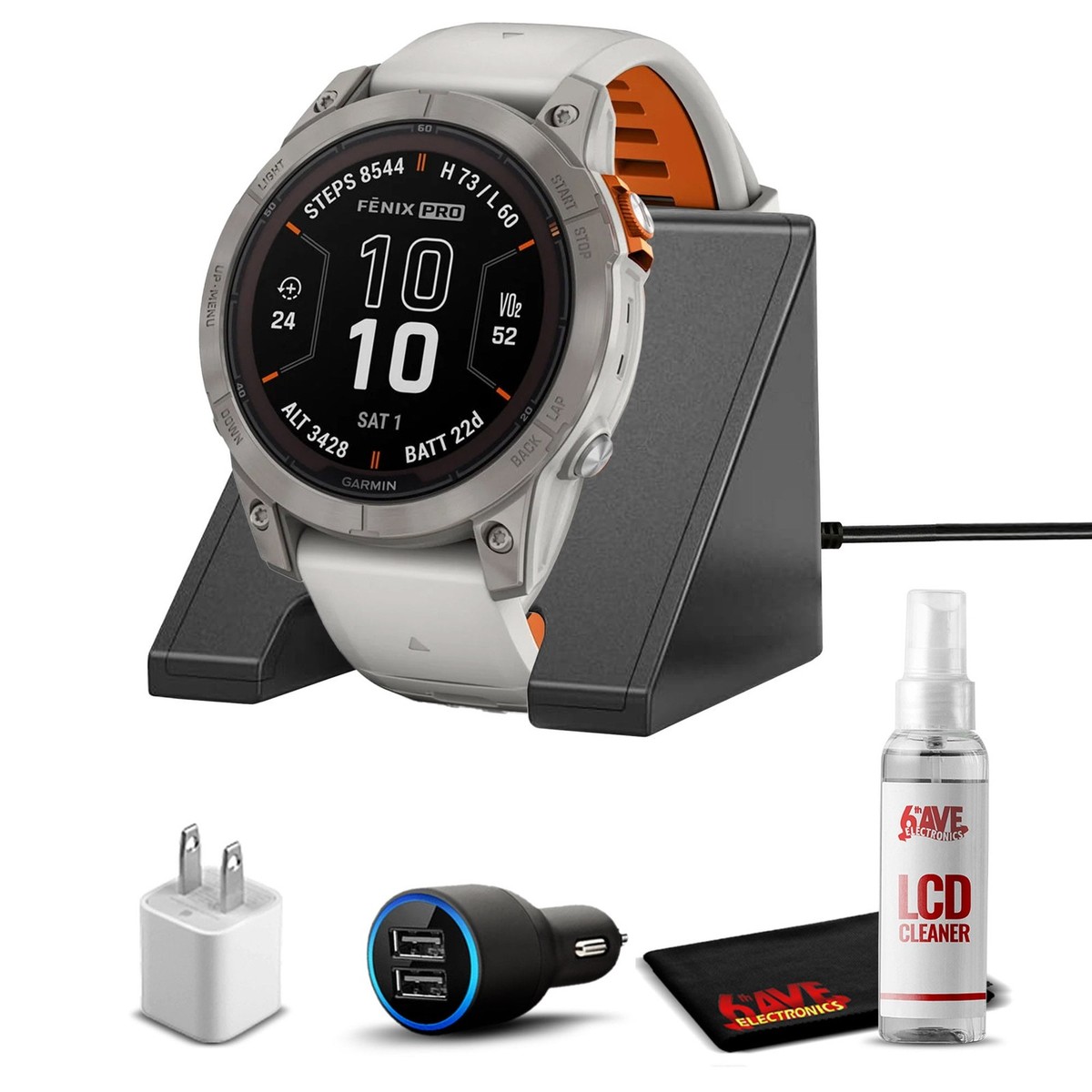 時計 GARMIN Fenix7 Pro Carbon Gray Titanium Garmin fenix 7 Pro Solar, Sapphire, Carbon Gray DLC Titanium
