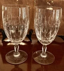 Two Vintage Waterford Crystal Grenville Iced Tea Wine 2 Goblets