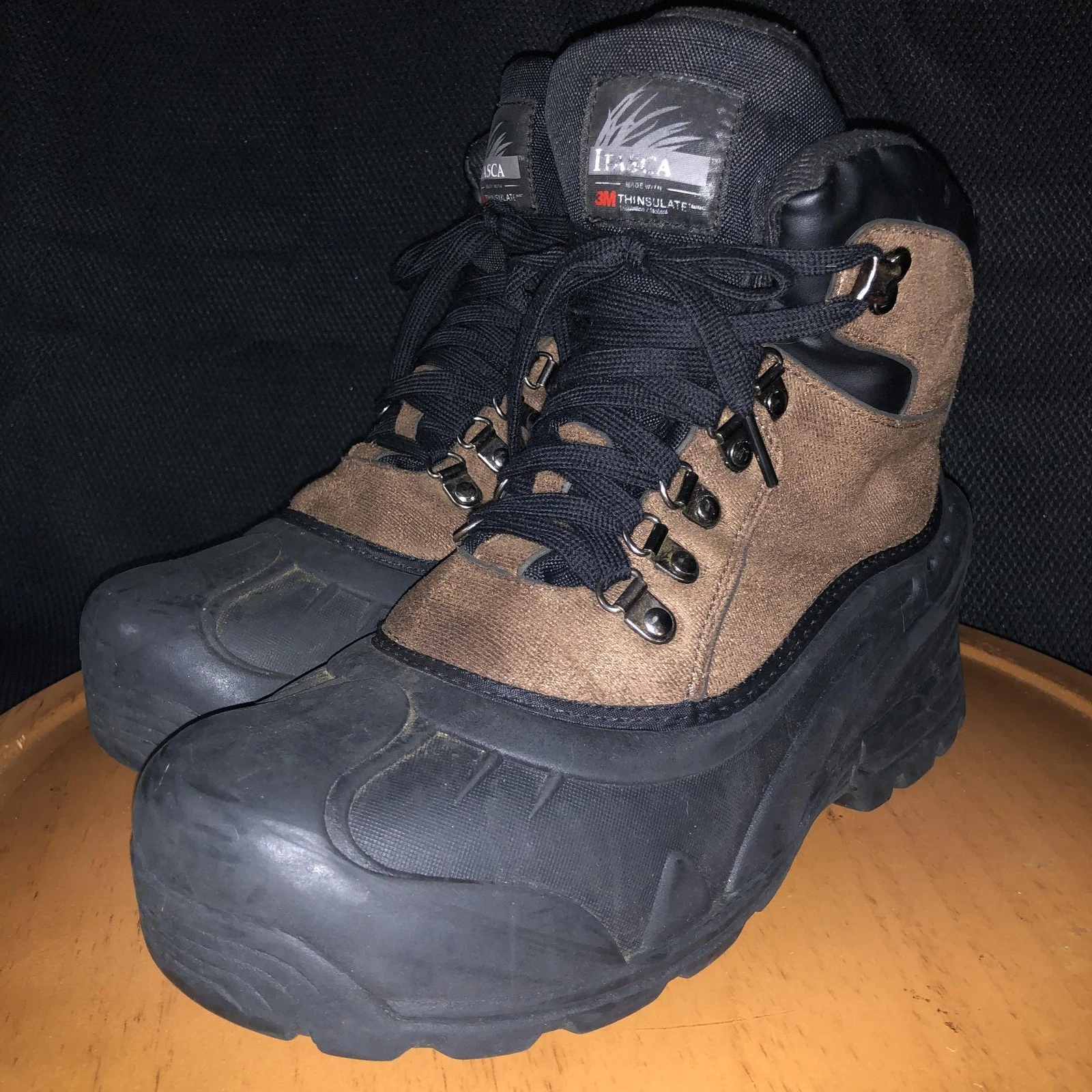 Itasca Ice Breaker ll Boots Mens 8 Brown Black 3M Thinsulate Waterproof Winter
Opens in a new window